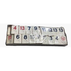 Rummikub Tiles Complete Set and Jokers Sealed New